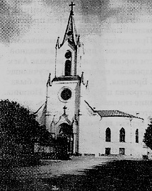 Церковь свв.Петра и Павла после перестройки по проекту Мейнхарда